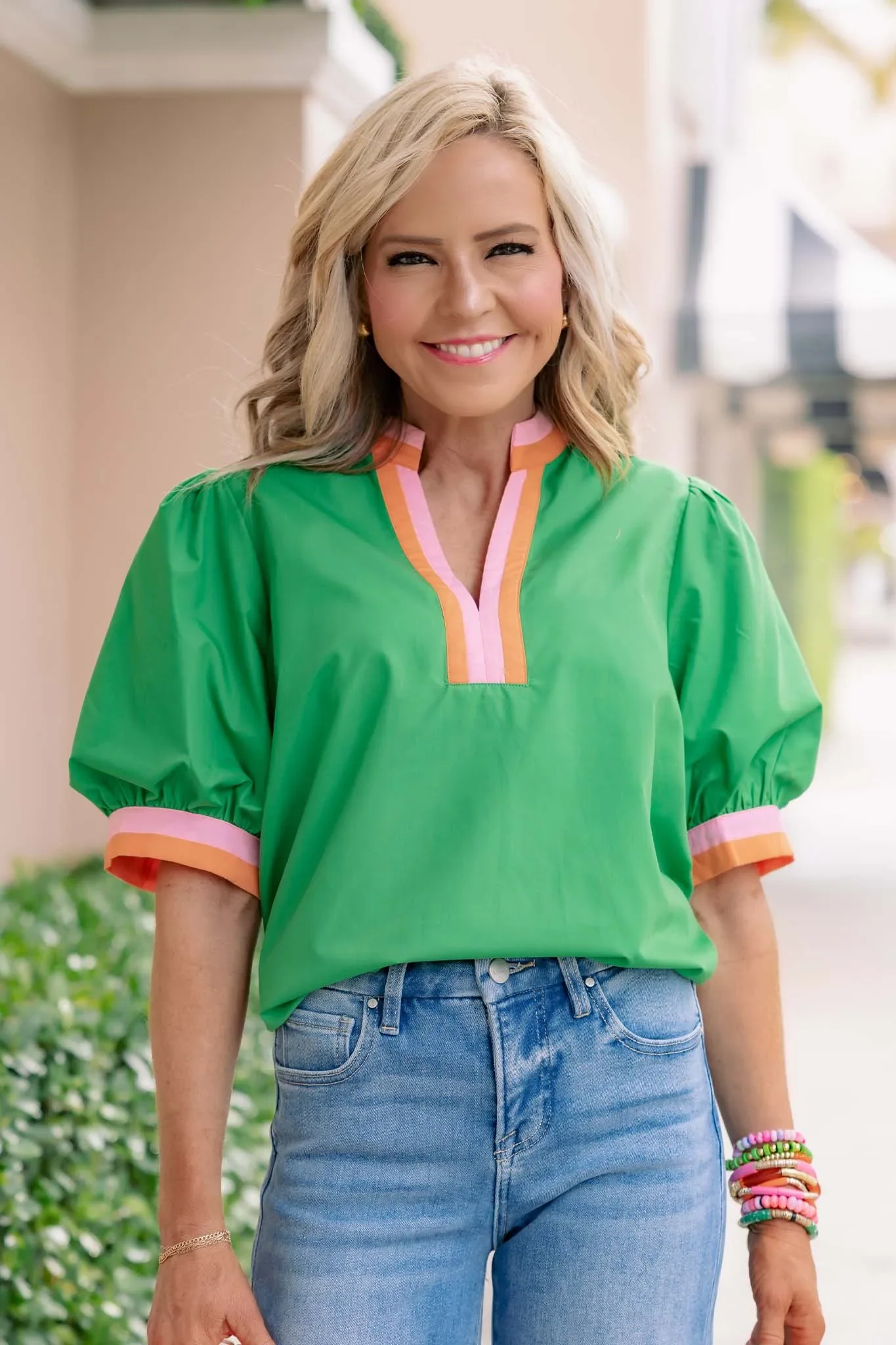 Adelaide Top - Green - Shop-Ritbs