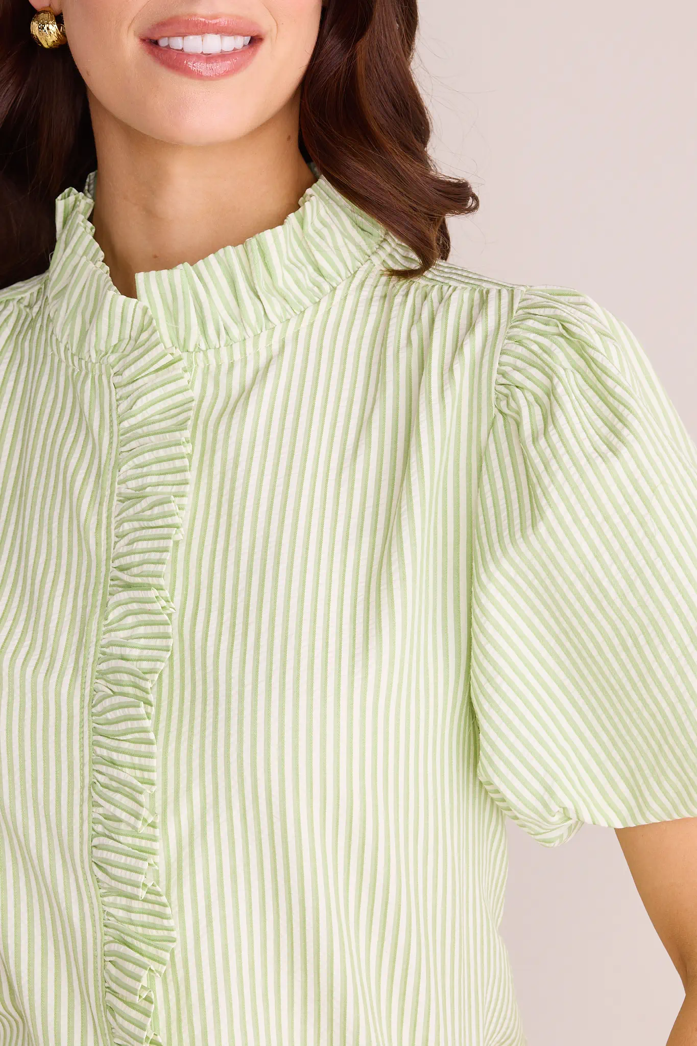 Layla Top- Green - Shop-Ritbs