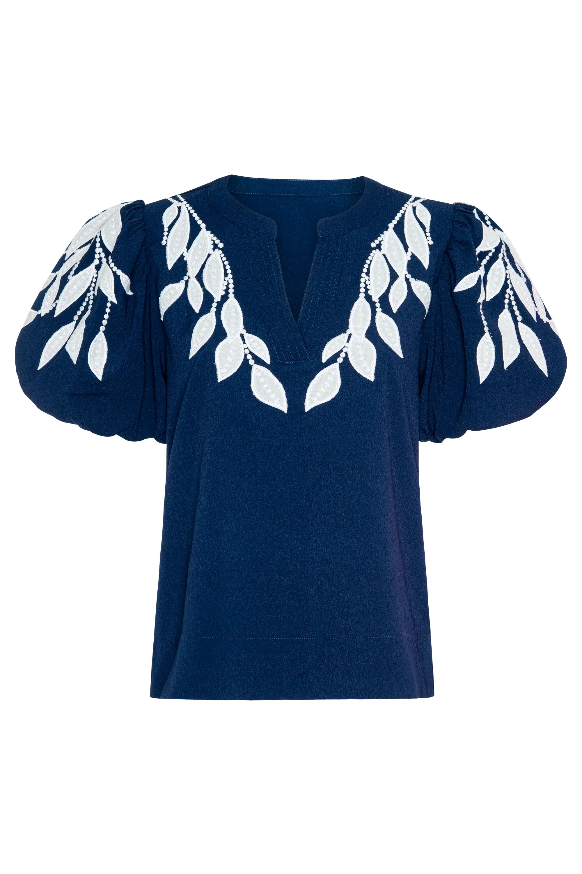 Beth Top- Navy - Shop-Ritbs