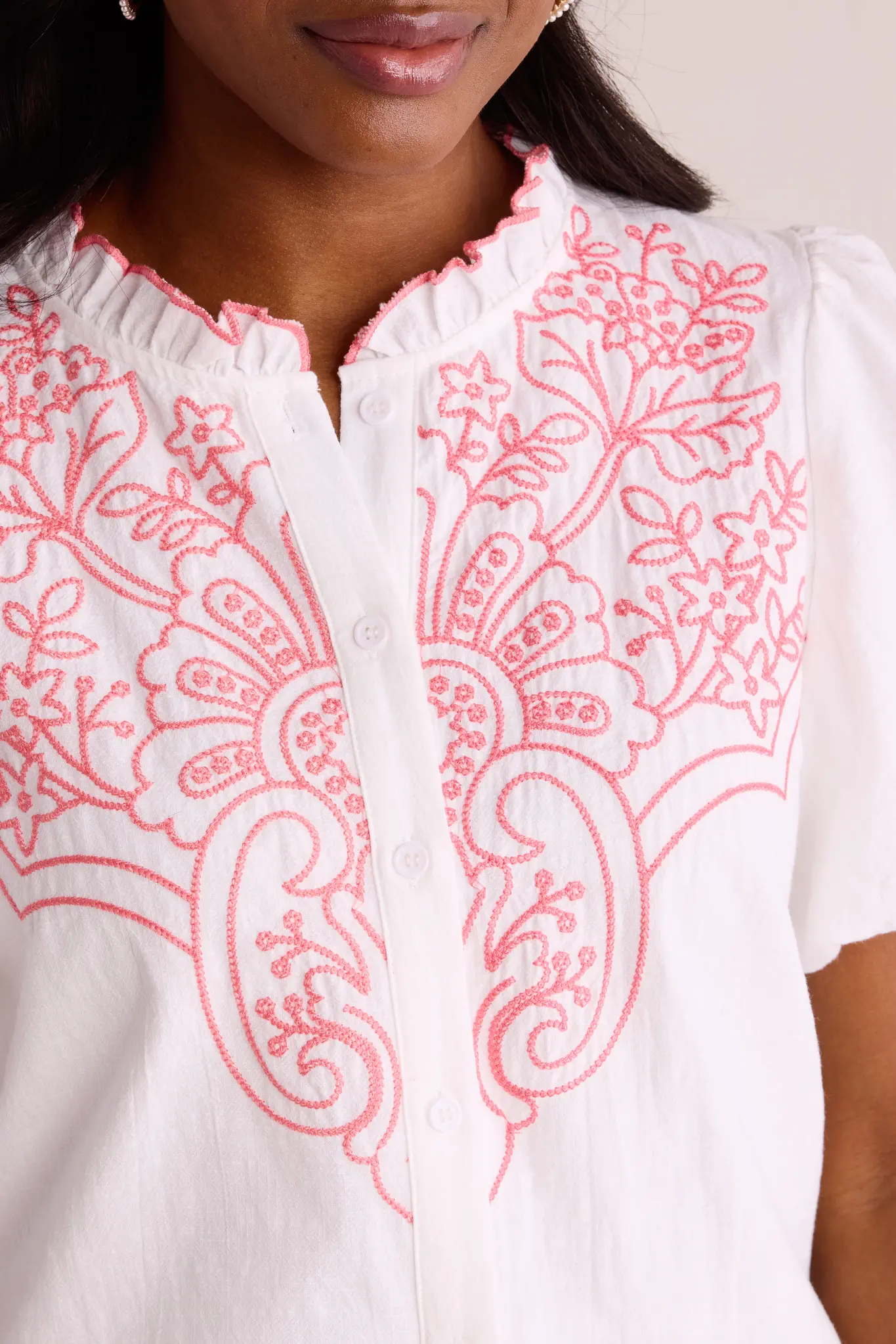 Carmen Top- White - Shop-Ritbs