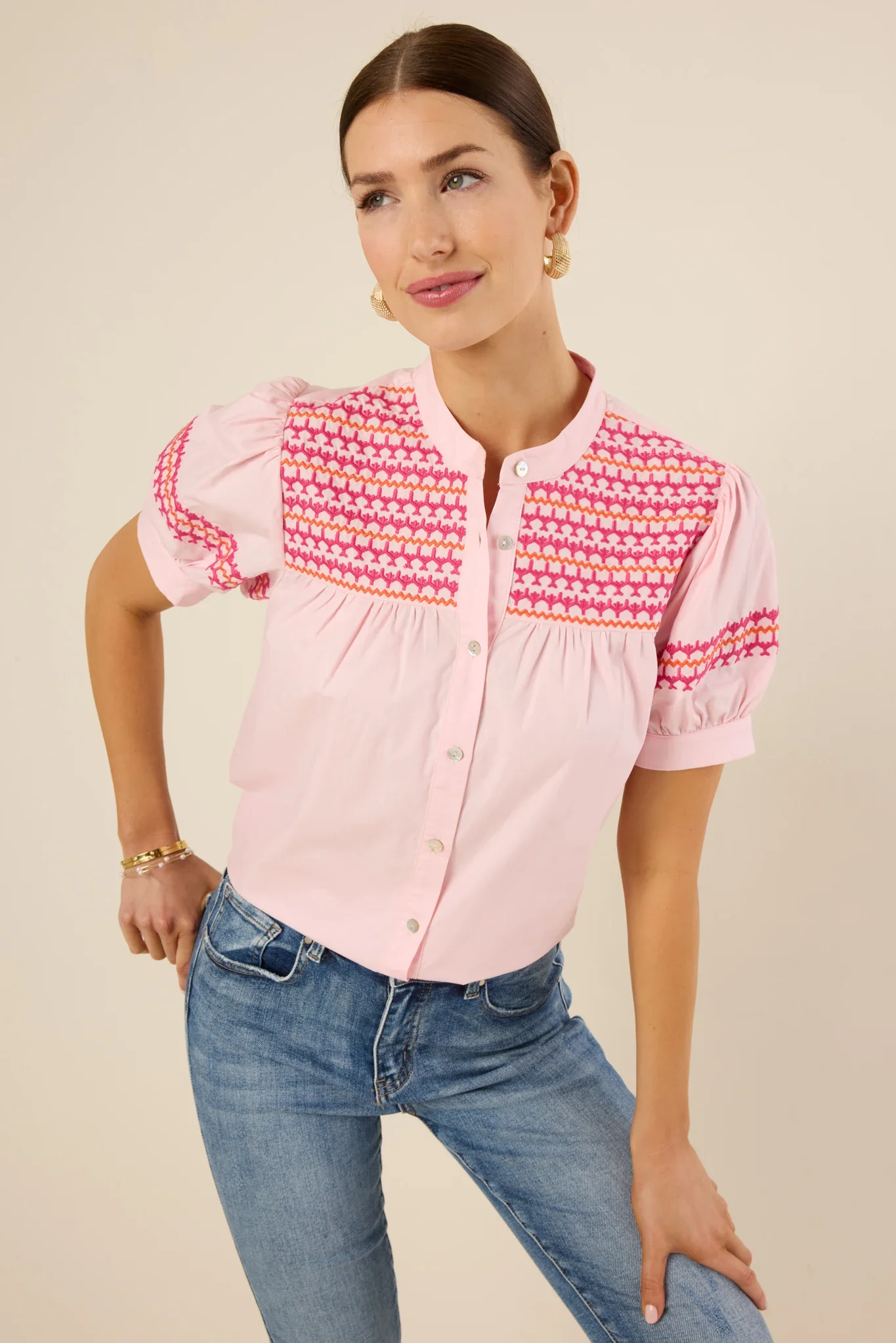 Trudy Top- Pink - Shop-Ritbs