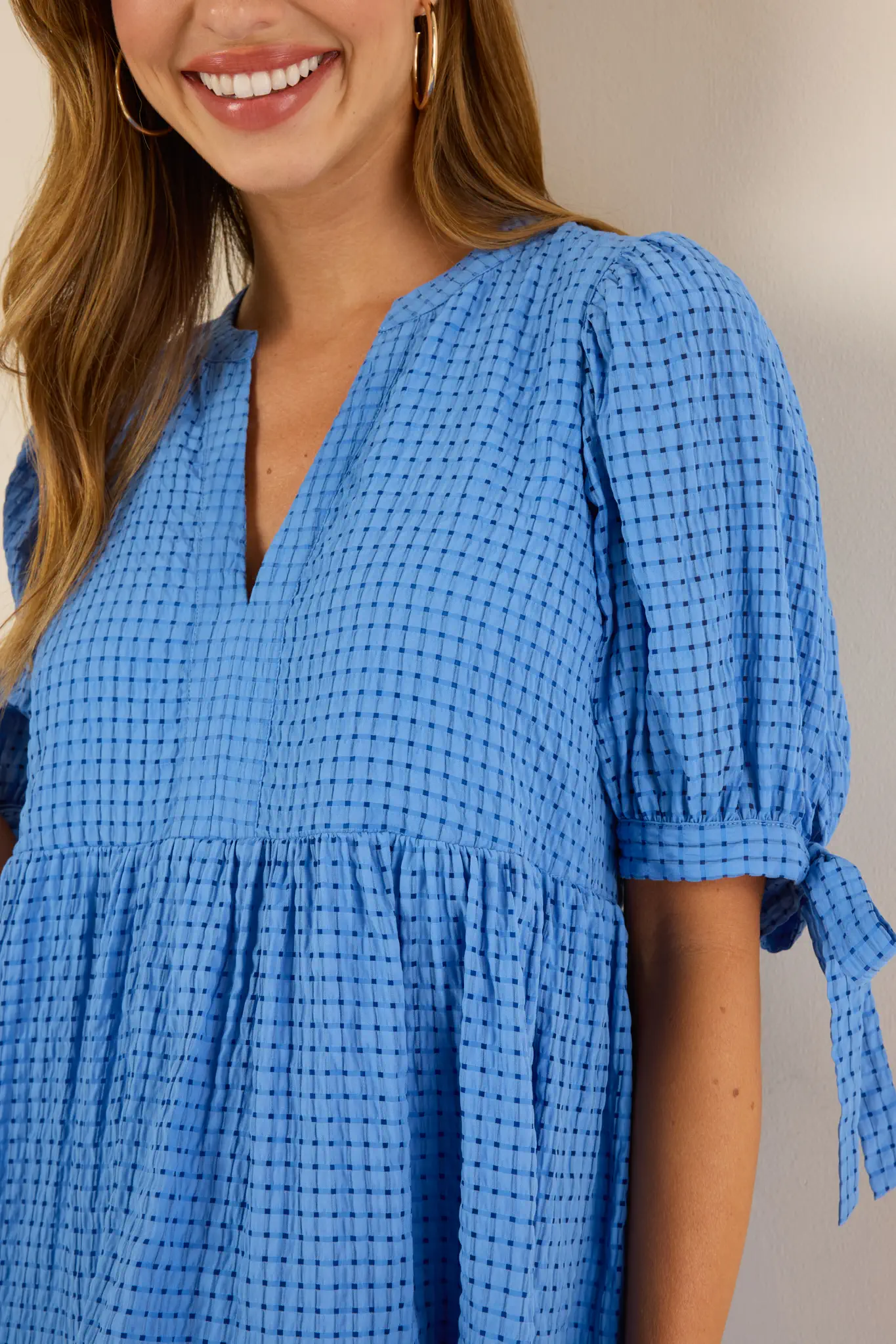 Ainsley Dress- Blue - Shop-Ritbs