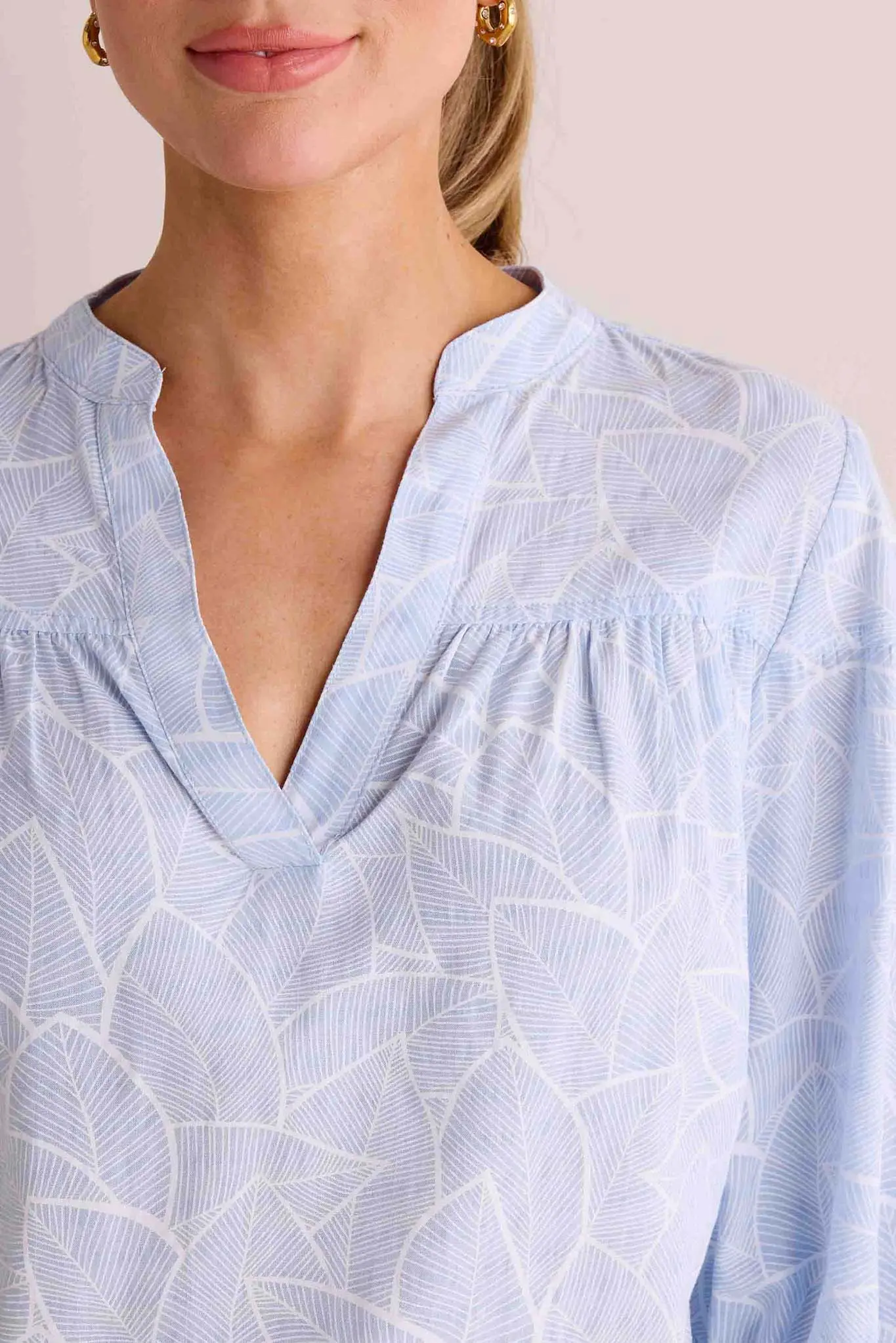 Jones Top- Blue - Shop-Ritbs