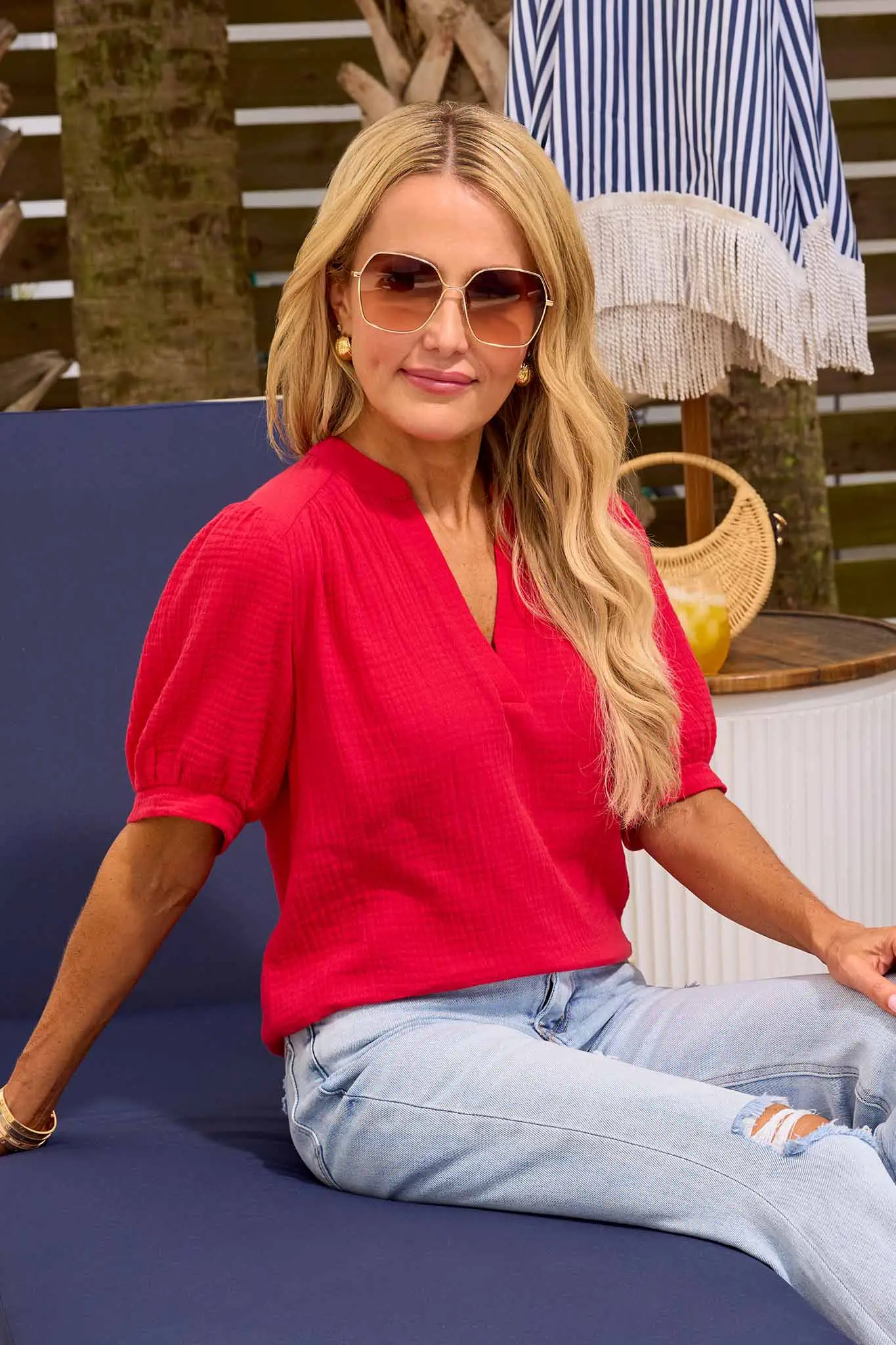 Tammy Top- Red - Shop-Ritbs