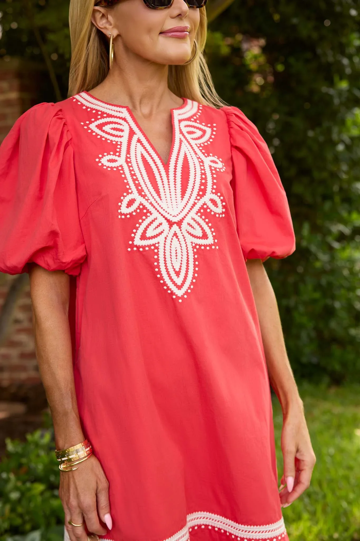 Roxanne Dress- Red - Shop-Ritbs