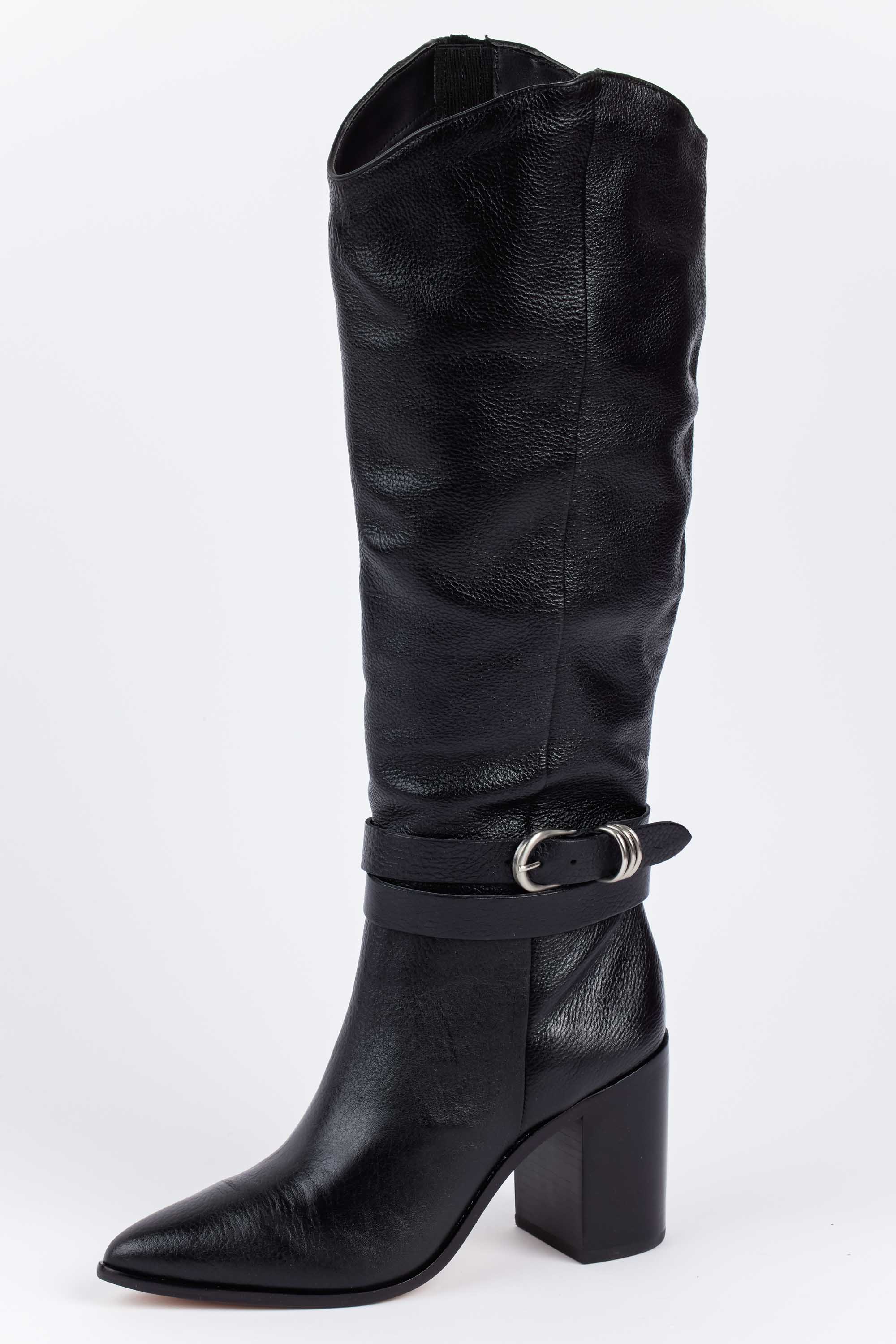 Tyrone Boots- Black Leather by Dolce Vita - Shop-Ritbs