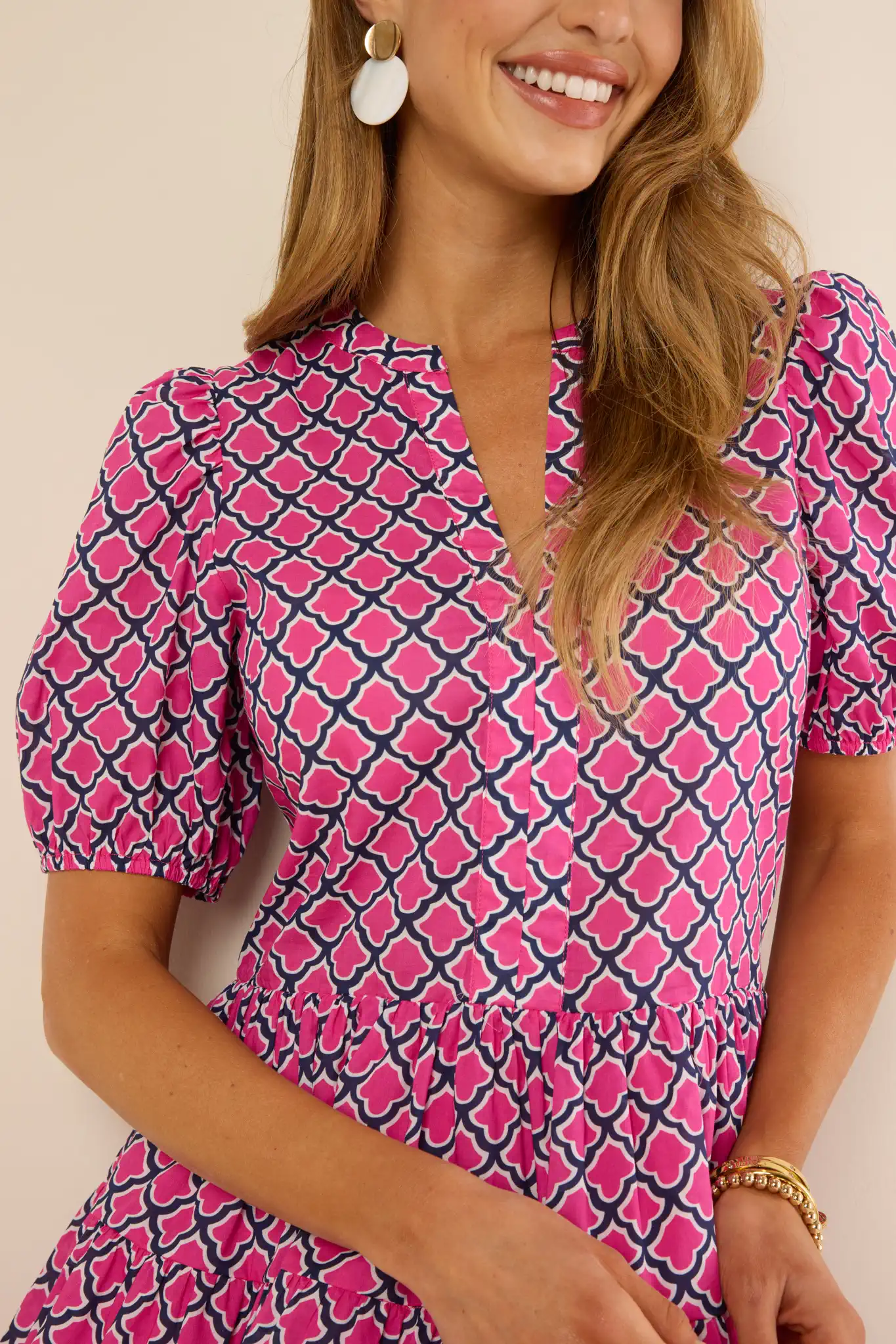 Meredith Dress- Pink - Shop-Ritbs