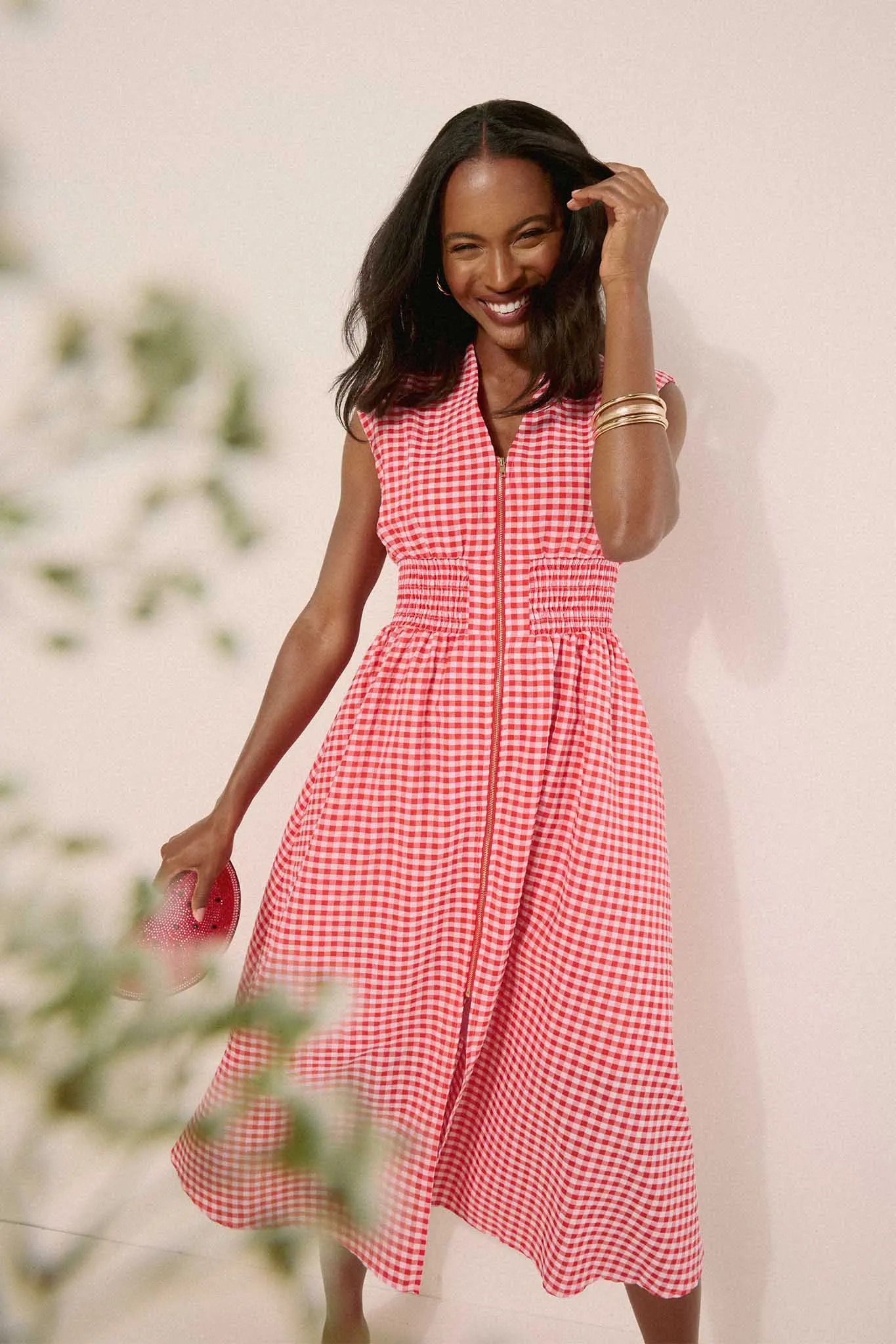 Collins Dress- Red Gingham - Shop-Ritbs