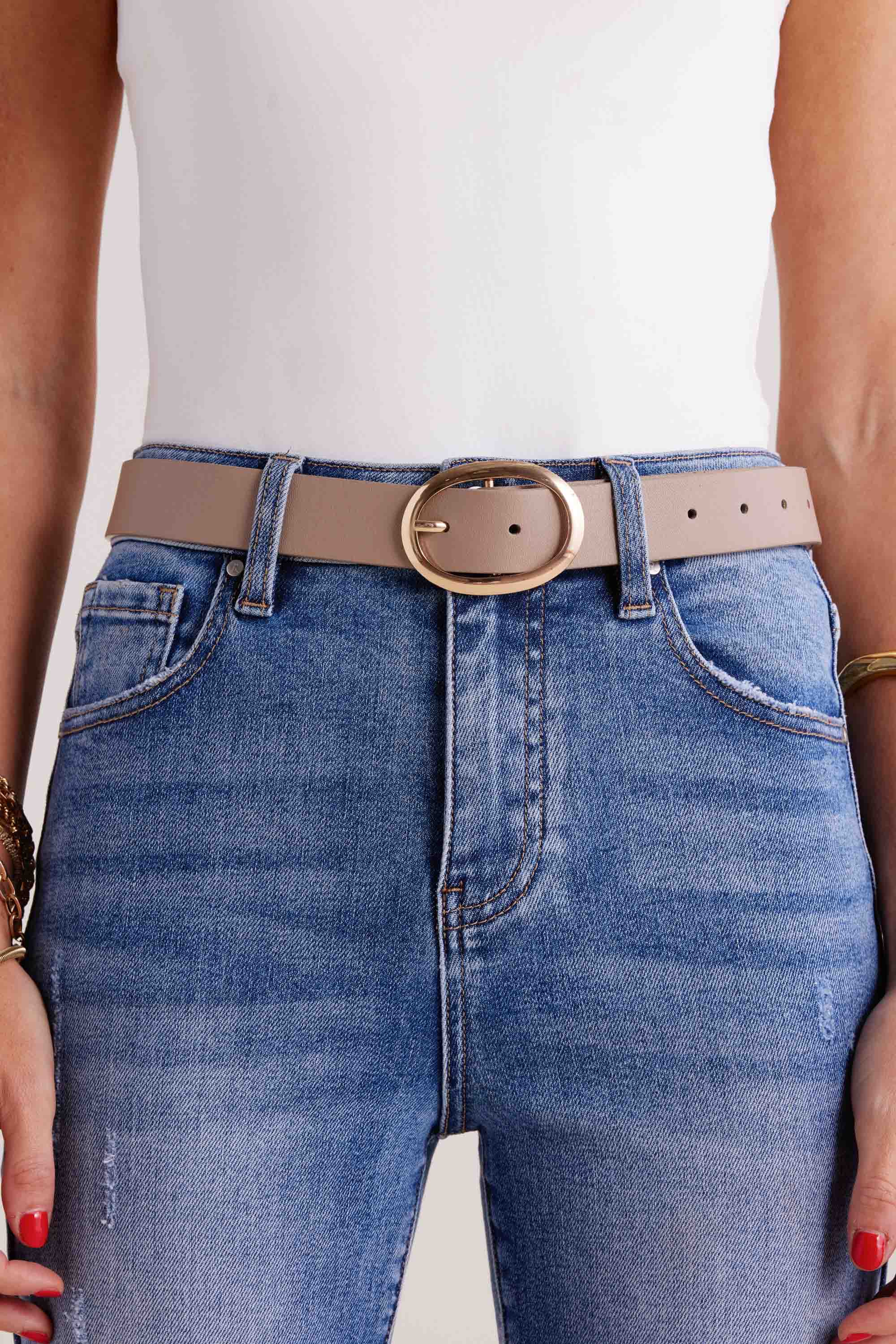 Ella Belt- Taupe - Shop-Ritbs