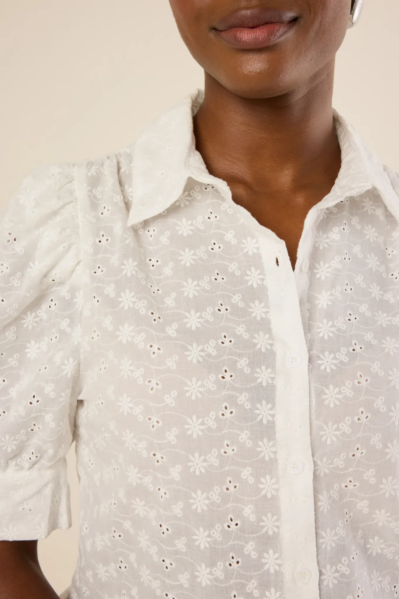 Dawson Top- White Eyelet - Shop-Ritbs