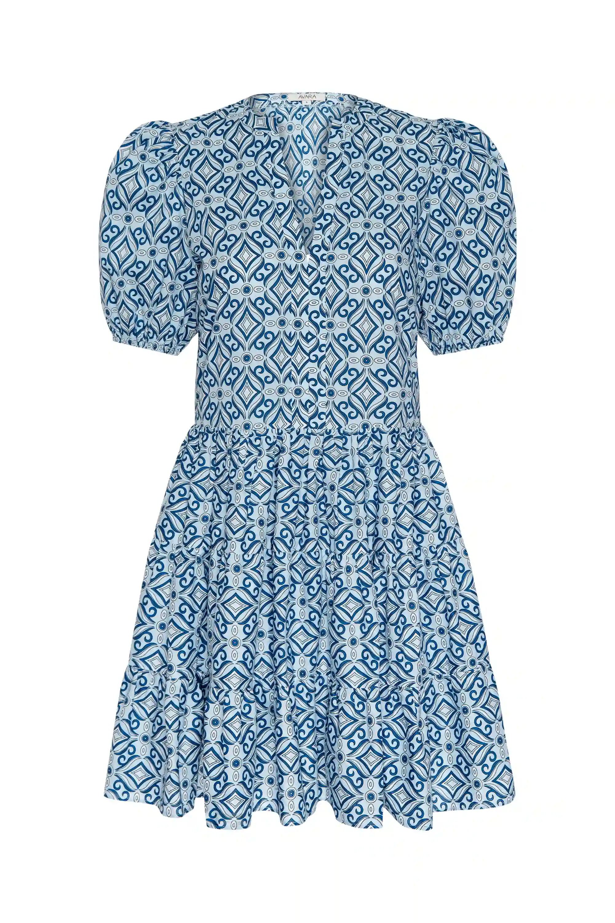 Meredith Dress- Blue - Shop-Ritbs