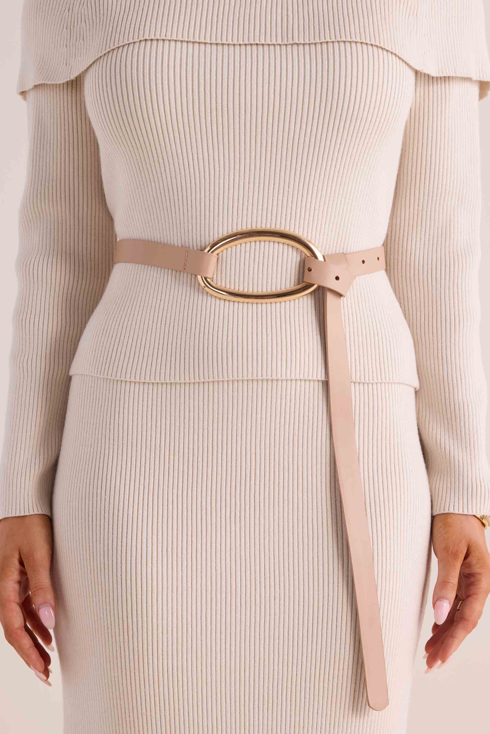 Quinn Belt- Nude - Shop-Ritbs