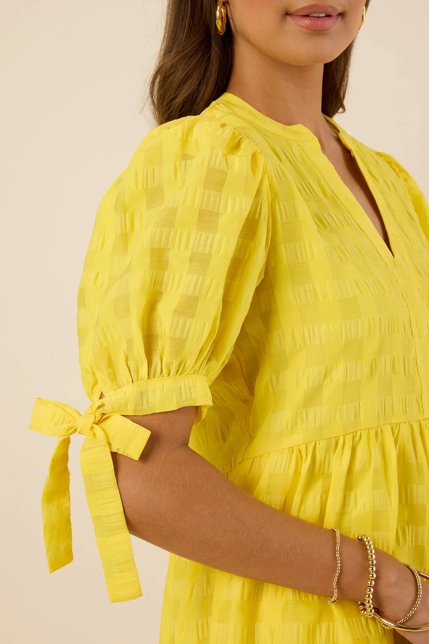 Mya Dress- Yellow - Shop-Ritbs