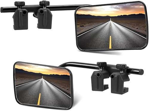 NEWFUN Rétroviseur Caravane,Rétroviseur Caravane,Paire De Gauche Et De Droite,Sac De Rangement Inclus,Installation En Trois Secondes,Convient à Tous Les Modèles De Voiture Courants - Shop-Ritbs