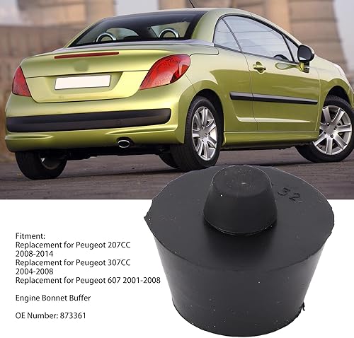 Tampon de capot de moteur en caoutchouc, bloc de couverture de moteur 207 307 607 - Shop-Ritbs