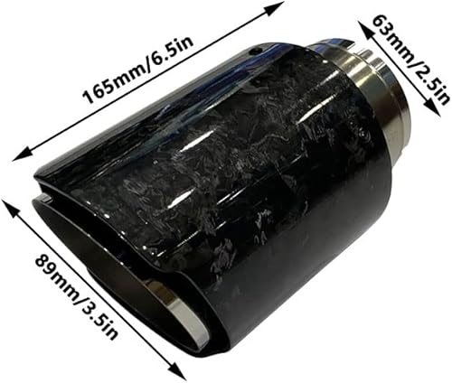 Conseil d'échappement de voiture Baceyong Fibre carbone - Shop-Ritbs