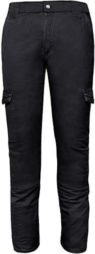 GREAT BIKERS GEAR - Pantalon de moto avec doublure de protection en aramide et genouillère pour homme - Shop-Ritbs