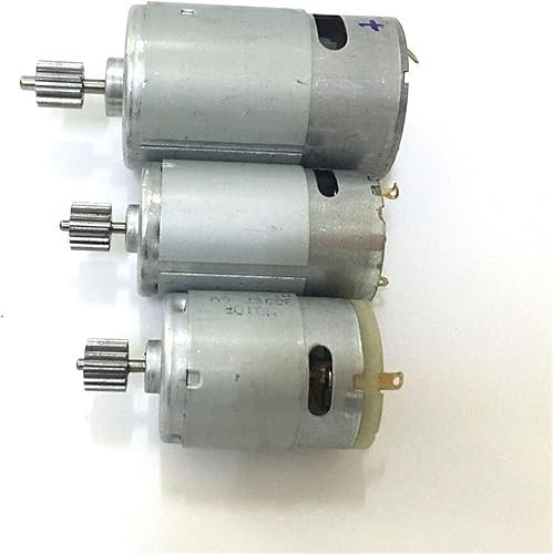 Leloo Lruirui-Moteur DC Moteur de Voitures de télécommande électrique 1x, Moto électrique 6V Moteur électrique, 550 380 390 Moteur, Moteur 12V DC, Pièces de Bricolage - Shop-Ritbs
