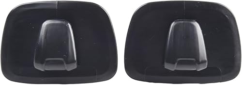 Lot de 2 crochets de suspension pour siège arrière de voiture pour modèles Volvo XC40, XC60 et XC90 (noir) - Shop-Ritbs