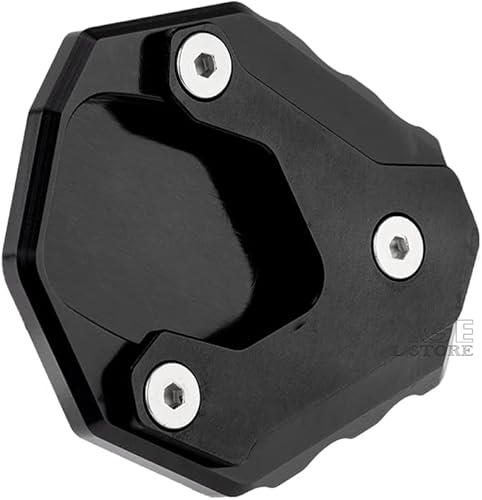 Plaque d'extension latérale pour béquille de moto Honda CB500F CB500X CBR250R 500R 650R CB650F CB300F CB600F Noir - Shop-Ritbs