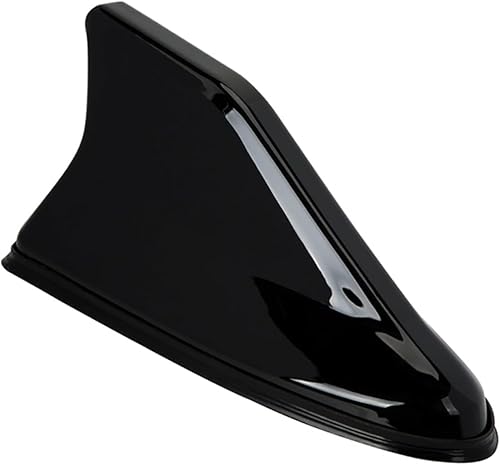 LUISAS Antenne d'aileron de Requin pour Peugeot RCZ 206 207 208 301 307 308 406 407 408 508 2008-6008,Voiture Toit Queue aileron Requin antenne Signal Radio Conversion,E/Chrome - Shop-Ritbs