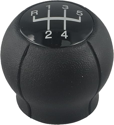 EasyByMall Pommeau de levier de vitesse pour Opel - Compatible avec Tigra B, Combo C et modèles - Cuir PU robuste et ABS - Shop-Ritbs