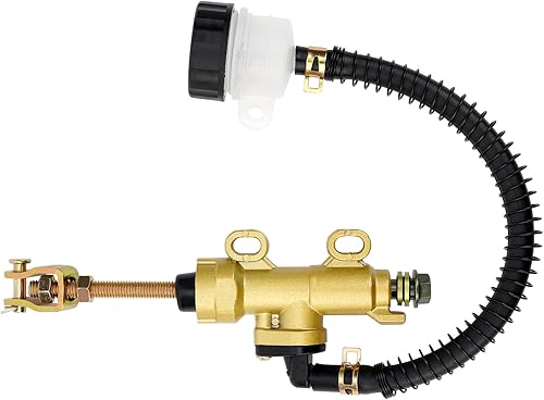 AHL Maître Cylindre Hydraulique Arrière de Moto Pompe de Frein Arrière de Maître-cylindre Compatible avec Suzuki GSF600 Bandit 1995-2004/ GSF650 Bandit 2005-2012/ GSX1100 1991-1994/ GSX1200 1999-2000 - Shop-Ritbs