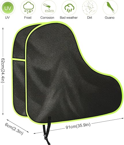 Punvot Housse de Timon Remorques, Universelle Housse de Protection pour Remorque et Caravane, avec Bandes Réfléchissantes, Housse Timon Caravane, Couverture d'attelage pour remorques Oxford 600D - Shop-Ritbs