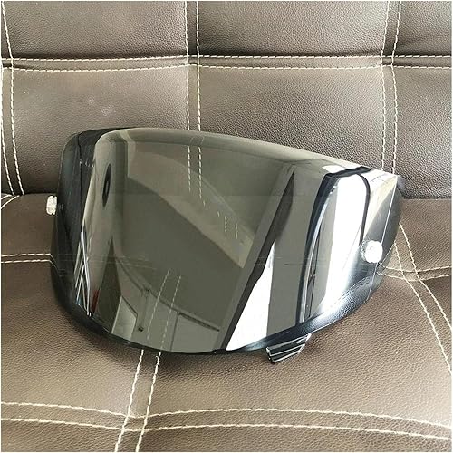 Moto Visière de Casque, visière de Casque TT NFR NF NX for KYT NFR NR NX TT/TTC, Accessoires de Casque for Casque intégral de Moto (TT Bleu)(TT Revo Blue) - Shop-Ritbs