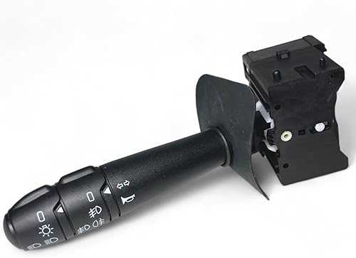 Commodo d'Éclairage avec Antibrouillard Avant Arrière Commutateur de Colonne de Direction compatible pour DACIA LOGAN 2 SANDERO 1 & 2 6001548108 - Shop-Ritbs