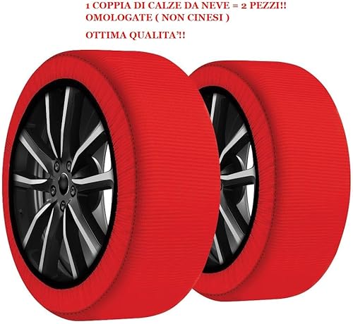 Chaussettes DE Neige 275/40 R20 pour PNEUS avec Jante 20 Taille XL Chaussette APPROUVÉE pour Routes Mixtes Entre Glace ET Neige 1 Paire=2 PIÈCES pour Voitures,SUV,4X4,FOURGONNETTES - Shop-Ritbs