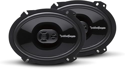 Rockford P1683 Rond 3-Voies 130W Enceinte de Voiture - Enceintes de Voiture (3-Voies, 130 W, 65 W, 4 Ohm, 90 DB, Polypropylène) - Shop-Ritbs