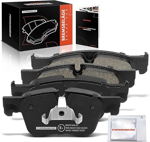 Frankberg Jeu de plaquettes de frein avant compatibles avec Berlingo EC ER 1.2L-1.5L 2018-2023 C4 Spacetourer 3D 1.2L-2.0L 2018-2023 3008 Van MC MJ MR 1.2L-2.0L 2016-2023 Replace# Référence produit - Shop-Ritbs