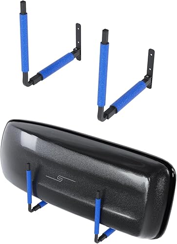 Box de toit réglable mural 33-57 cm BOX1 bleu pour ranger coffre de toit outils de jardin, porte-ski équipement de sport planche de surf et iSUP - Shop-Ritbs