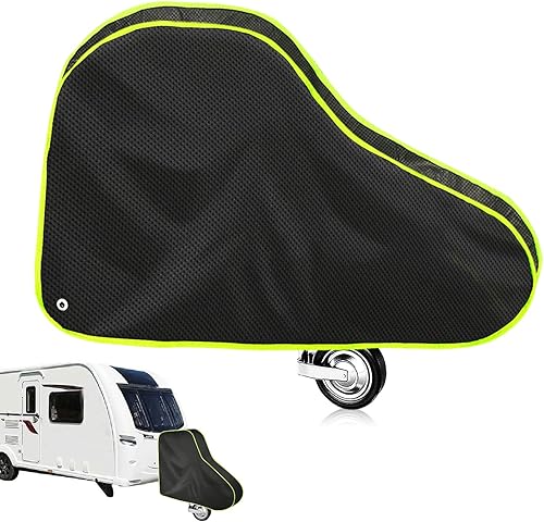 Punvot Housse de Timon Remorques, Universelle Housse de Protection pour Remorque et Caravane, avec Bandes Réfléchissantes, Housse Timon Caravane, Couverture d'attelage pour remorques Oxford 600D - Shop-Ritbs