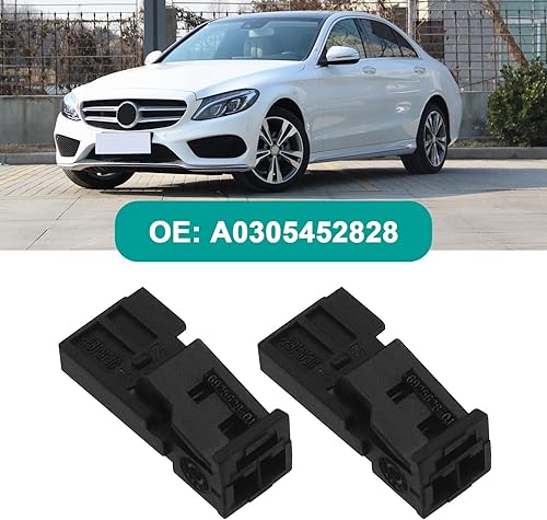 ECSiNG 2pcs Connecteur de Faisceau Câbles de Voiture à 2 Broches A0305452828 Connecteur Électrique Étanche avec Bornes pour Appareils Électriques Automobiles - Shop-Ritbs
