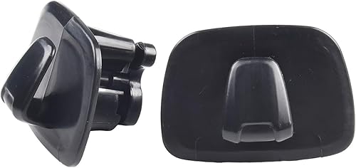 Lot de 2 crochets de suspension pour siège arrière de voiture pour modèles Volvo XC40, XC60 et XC90 (noir) - Shop-Ritbs