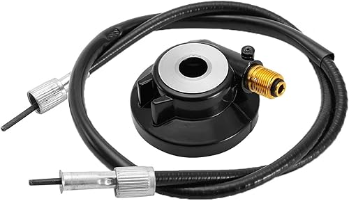 Engrenage d'entraînement, engrenages d'entraînement de compteur de vitesse anti-vibration 12 mm précis, résistant aux chocs, professionnel efficace avec câble pour scooter GY6 50 cc 150 cc - Shop-Ritbs