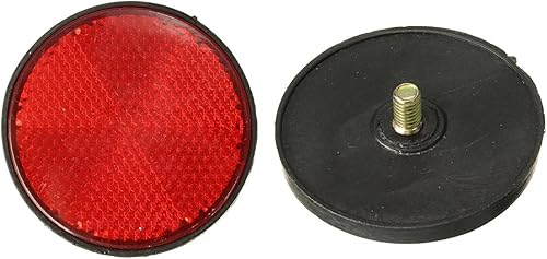 Bottam 2pcs RÉFlecteur Rouge Rond Universel pour ATV 5.6 x 0.8cm - Shop-Ritbs