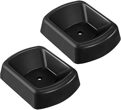 Lot de 2 cales de roue en caoutchouc robuste pour roulettes de 15,2 cm, pour remorques de camping-car et bateau (1 pièce) - Shop-Ritbs