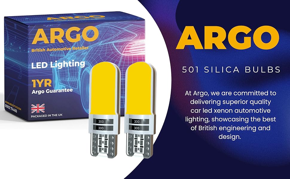 Ampoules LED T10 501 W5W pour clignotants latéraux latéraux intérieurs 12 V