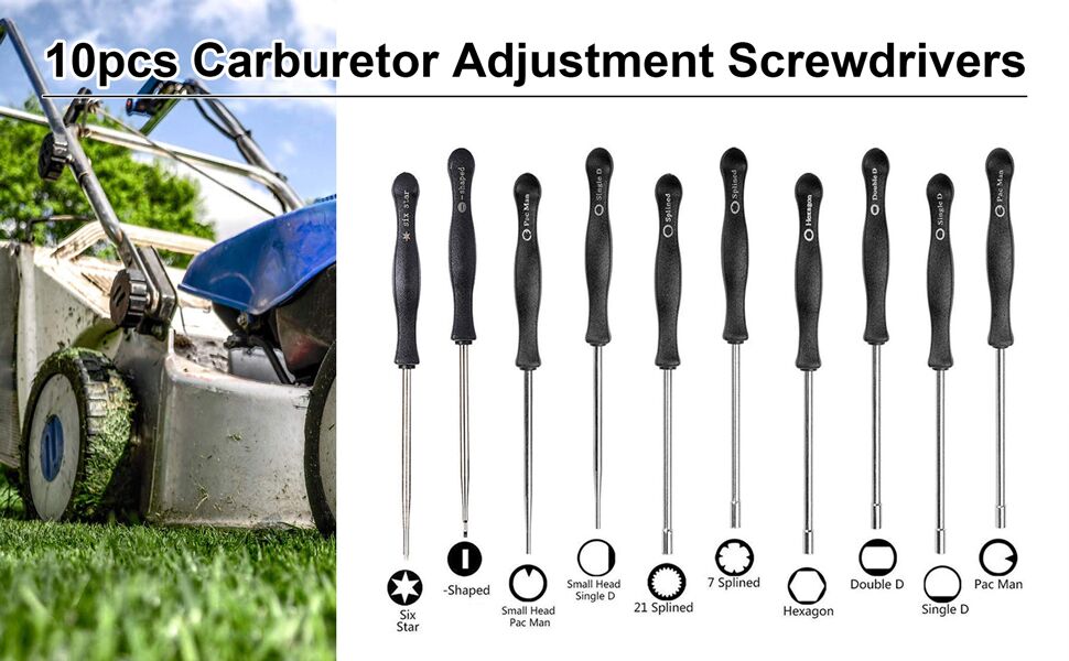 Carburetor Adjustment Screwdriver Tool Kit Walbro Carburetor Adjusting Tools for Weed 